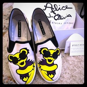 Alice + Olivia x Grateful Dead Shoes
